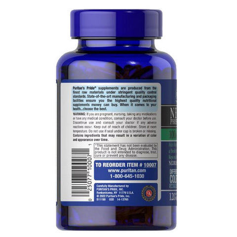 Puritan's Pride, Neuro-PS (Phosphatidylserine), 100 mg, 120 Softgels