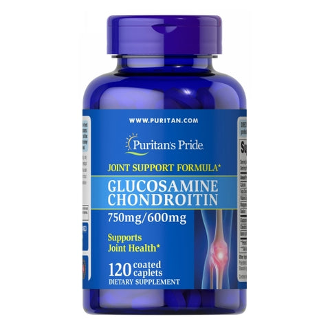 Puritan's Pride, Glucosamine Chondroitin, 120 Caplets
