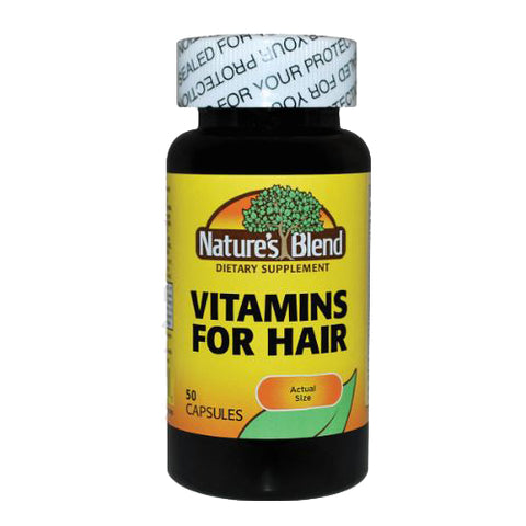 Nature's Blend, Vitamins For Hair, 50 Caps