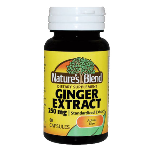 Nature's Blend, Ginger Extract, 250 mg, 60 Caps