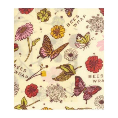 Bees Wrap, Meadow Magic Assorted Vegan Wraps, 3 Counts