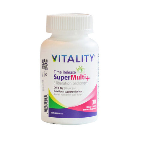 Vitality, VITALITY Time Release Super Multi+, 60 Tabs