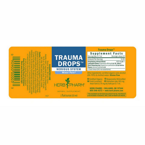 Herb Pharm, Trauma Drops Compound, 1 Oz