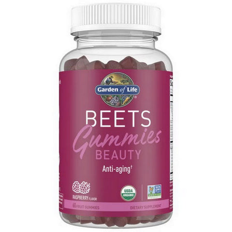 Garden of Life, Beets Beauty Raspberry, 60 Gummies