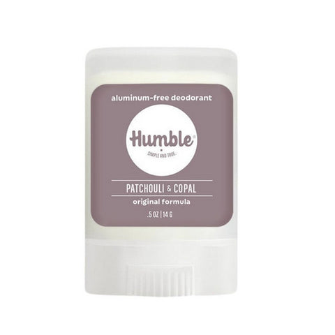 Humble Brands, Deodorant Travel Size Original Patchouli And Copal, 0.5 Oz