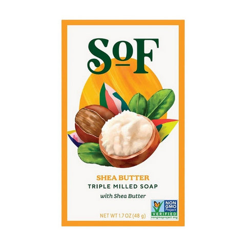South Of France Soaps, Triple Milled Bar Soap Shea Butter, 1.7 Oz