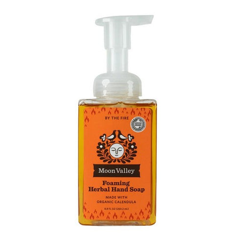 Moon Valley Organics, Foaming Herbal Hand Soap By The Fire, 8.8 Oz