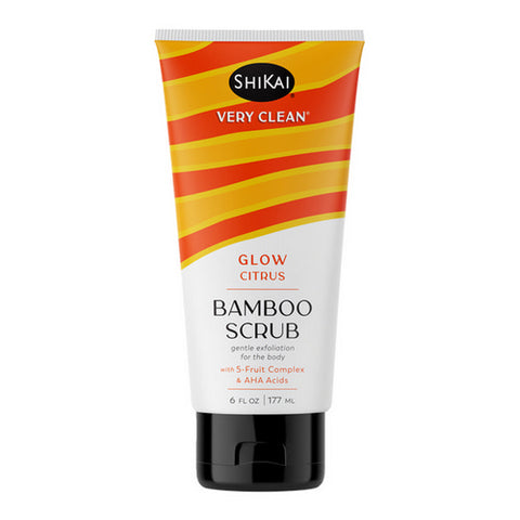 Shikai, Bamboo Scrub Glow Citrus, 6 Oz