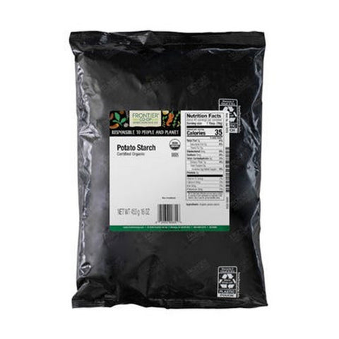 Frontier Coop, Organic Potato Starch, 1 Lb