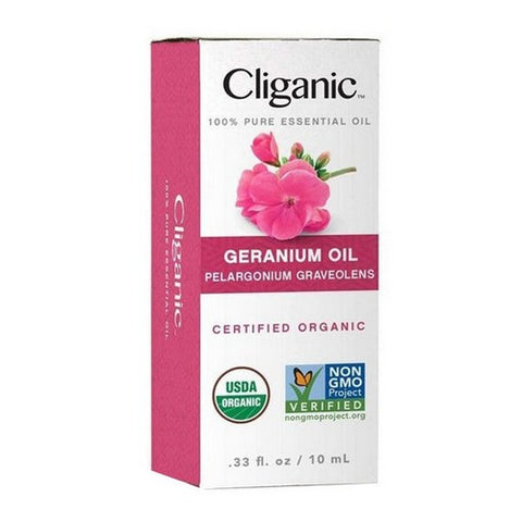 Cliganic, Geranium Oil, .33 Oz