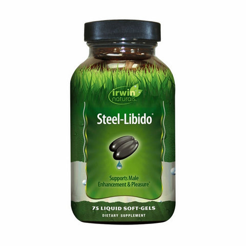 Irwin Naturals, Steel-Libido for Men, 75 Count