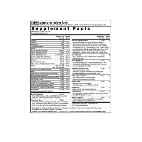 Irwin Naturals, Living Green Liquid-Gel Multi for Women, 120 Softgels