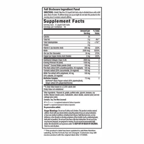 Irwin Naturals, Deep Tissue Collagen-Pure, 80 Softgels