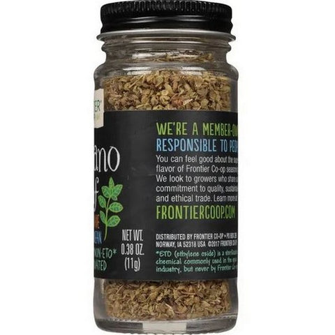 Frontier Coop, Oregano Leaf Cut And Sifted, 0.38 Oz