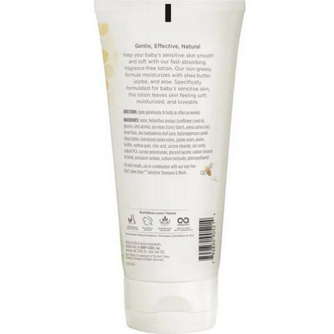 Burts Bees, Ultra Gentle Soothing Baby Lotion, 6 Oz