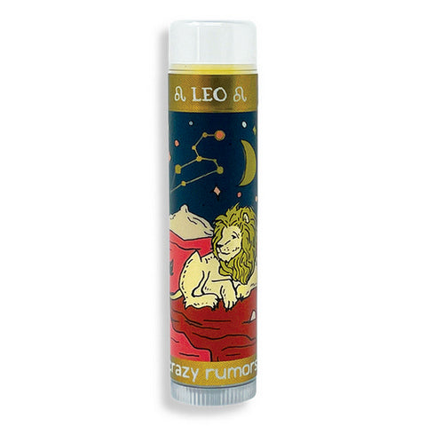 Crazy Rumors, Leo Fire Blend Lip Balm, 0.15 Oz