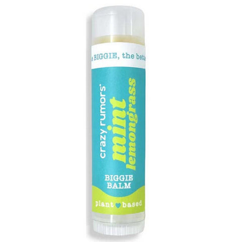 Crazy Rumors, BIGGIE Mint Lemongrass Lip Balm, 0.55 Oz