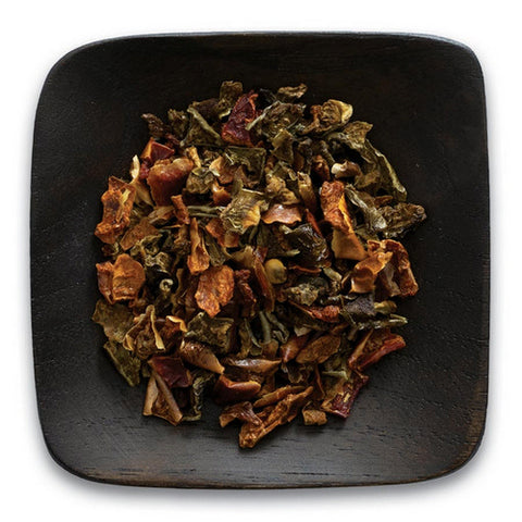 Frontier Coop, Red & Green Bell Peppers Diced, 1 Lb