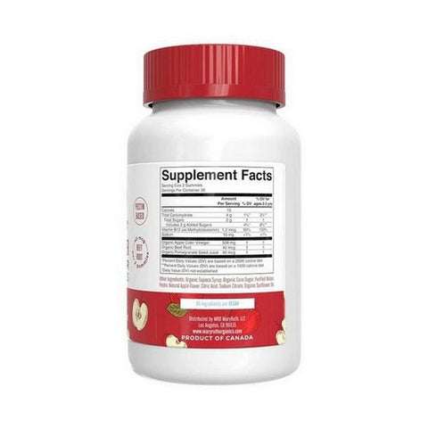 MaryRuth's, Apple Cider Vinegar Gummies, 60 Count