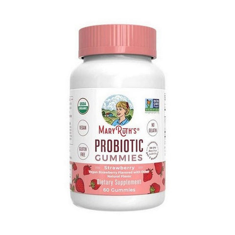 MaryRuth's, Organic Probiotic Gummies, 60 Count