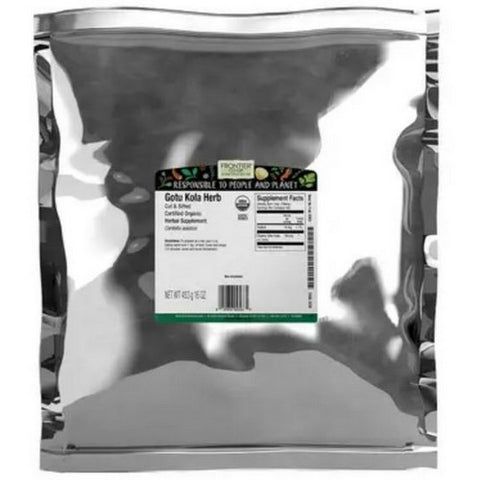 Frontier Coop, Organic Gotu Kola Herb Cut & Sifted, 1 Lb