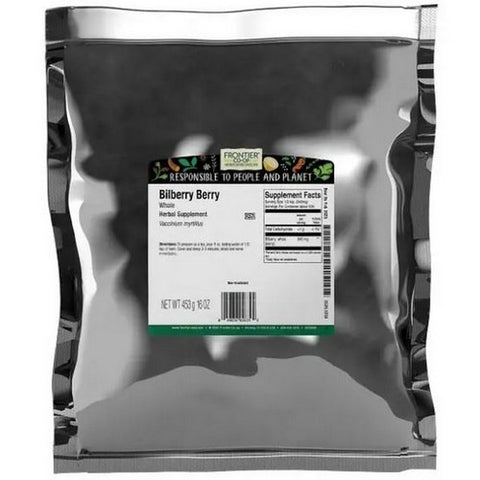 Frontier Coop, Bilberry Berry Whole, 1 Lb