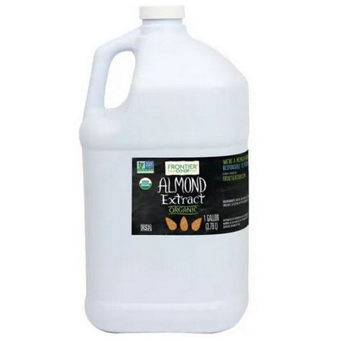 Frontier Coop, Organic Almond Extract, 1 Gallon