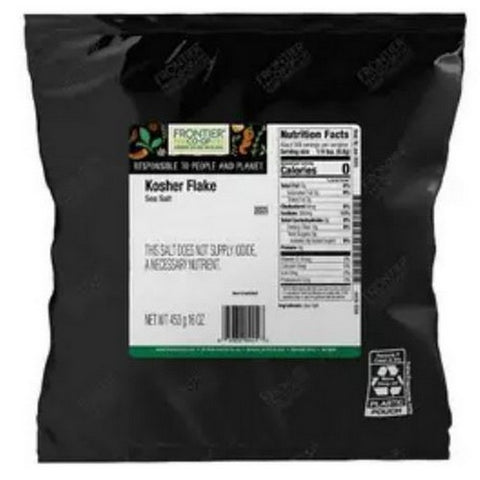 Frontier Coop, Kosher Flake Salt, 1 Lb