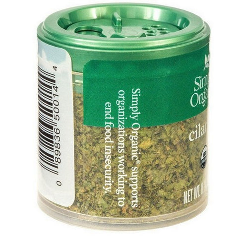 Simply Organic, Organic Cilantro Leaf, 0.14 Oz