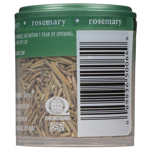 Simply Organic, Organic Rosemary Leaf, 0.21 Oz