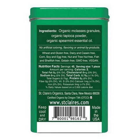 South Of France Soaps, Organics Spear Mints, 1.5 Oz