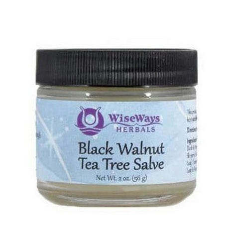 Wise Ways Herbals, Black Walnut Tea Tree Salve, 2 Oz
