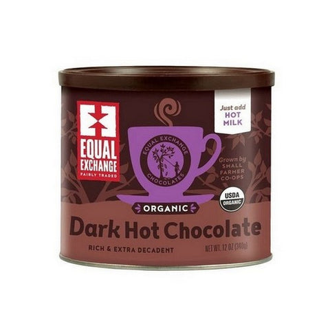 Equal Exchange, Organic Dark Hot Chocolate Cocoa, 12 Oz