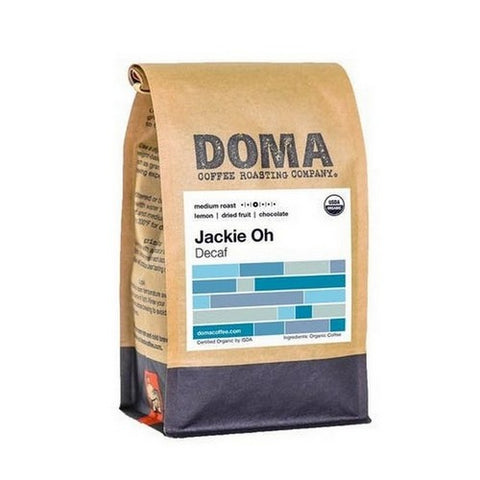 DOMA Coffee Roasting Company, Organic Jackie Oh Decaf, 12 Oz