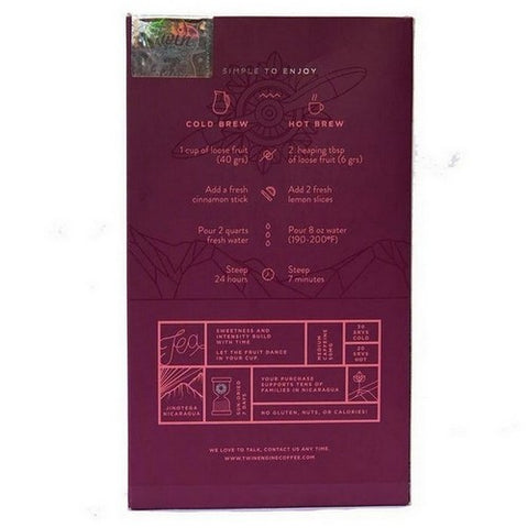 Twin Engine Coffee, Organic Cattura Tea, 4.2 Oz