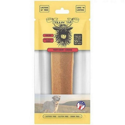 Yellow Yak, Macho Cheese Yaky Chew For Dog, 3.3 Oz