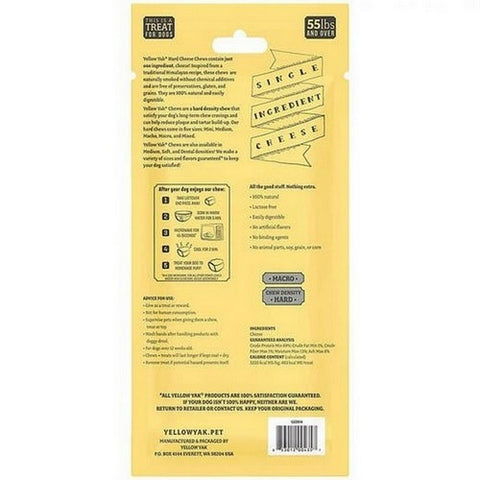 Yellow Yak, Yaky Macro Chew, 5.3 Oz