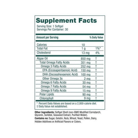 iwi, Made From Algae Omega-3 Epa Plus Dha, 30 Count