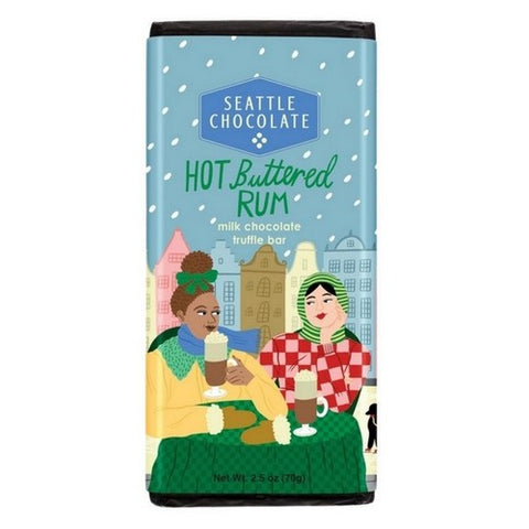 Hot Buttered Rum Truffle Bar 2.5 Oz by Maeve Chocolate