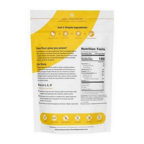 Flourish, Plant Based Original Pancake Mix, 15.37 Oz