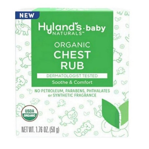 Hylands, Baby Chest Rub, 1.5 Oz