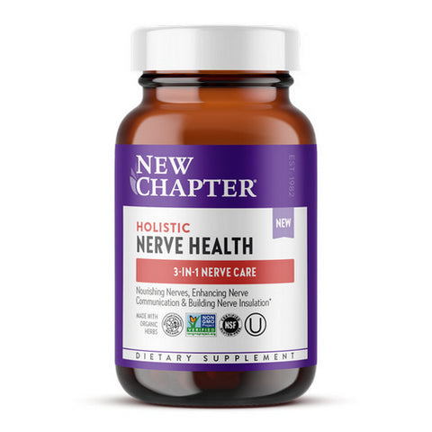 New Chapter, Holistic Nerve Health, 30 VegCaps