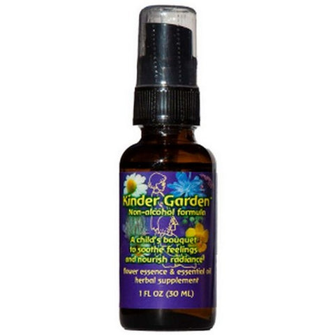 Flower Essence Services, Kinder Garden Spray Alcohol Free, 1 Oz