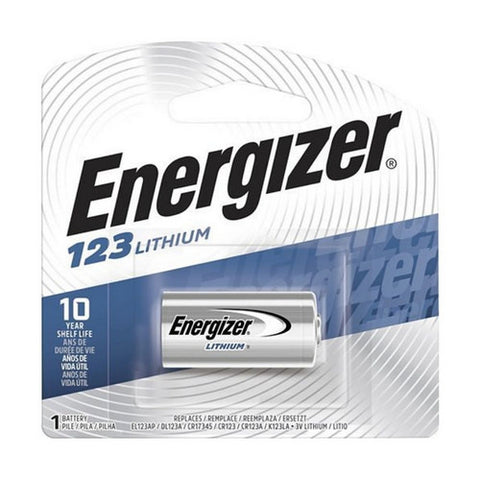 Energizer, 123 Lithium Battery, 1 Each
