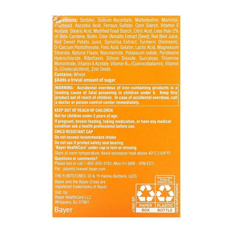 Flintstones, Plus Immunity Support Children'S Multivitamin Chewable, 90 Tabs Flintstones