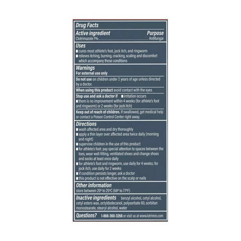 Lotrimin, Antifungal Cream Athletes Foot Treatment, 1 Oz