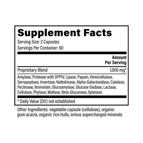 Global Healing Center, Ultimate Enzymes, 120 Caps