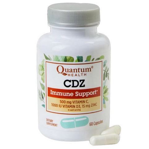 Quantum Health, CDZ Immune Support, 60 Caps