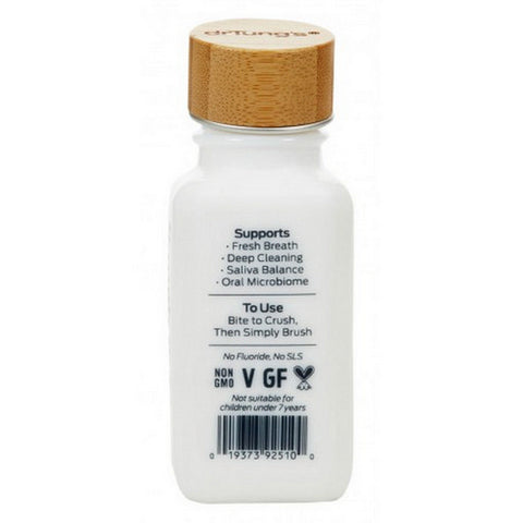 Dr. Tungs, Herbal Toothpowder Tabs Mint-Free, 100 Tabs