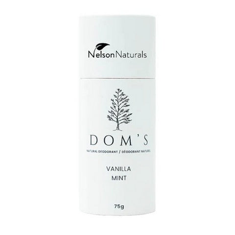 Nelson Naturals, Natural Deodorant Vanilla Mint Stick, 75 Grams